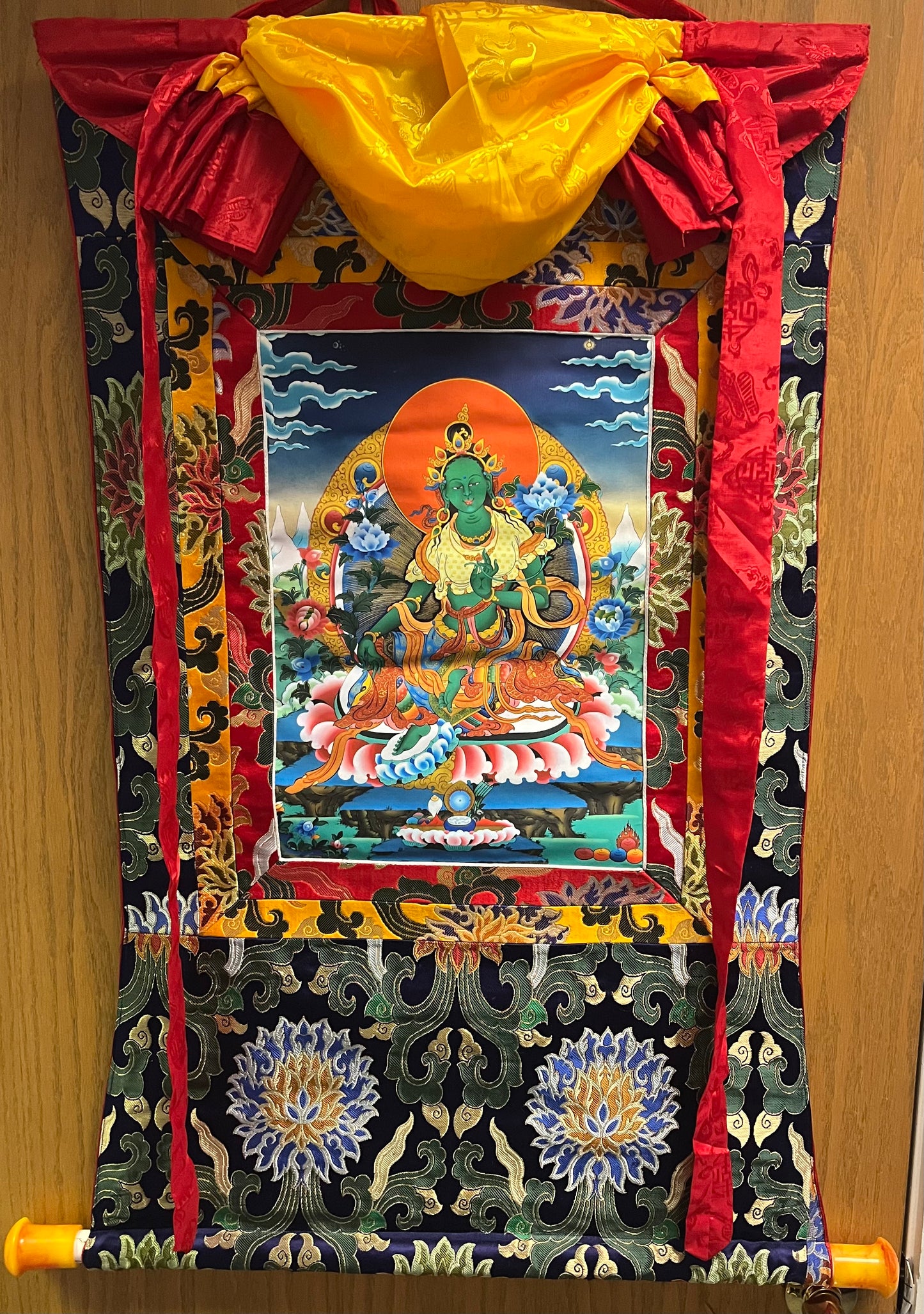 Cittamani Tara Print Thangka