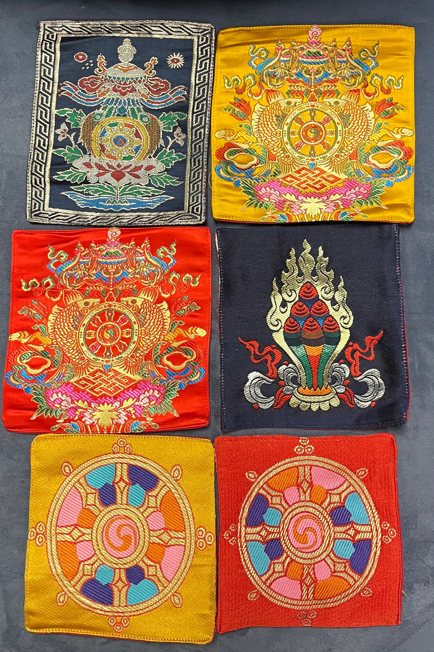 BROCADE BELL AND VAJRA MAT 3"3"