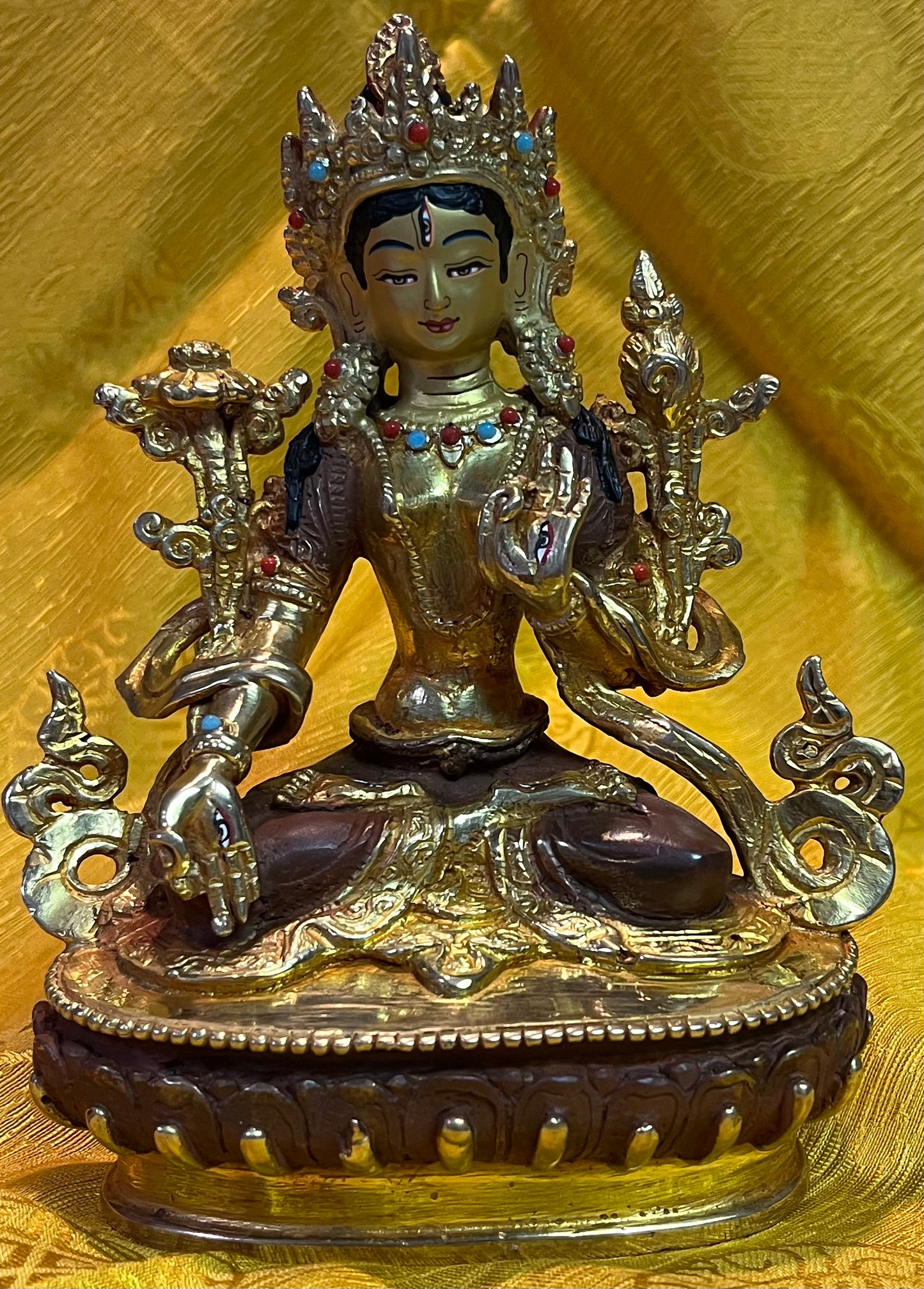 WHITE TARA STATUE 6"