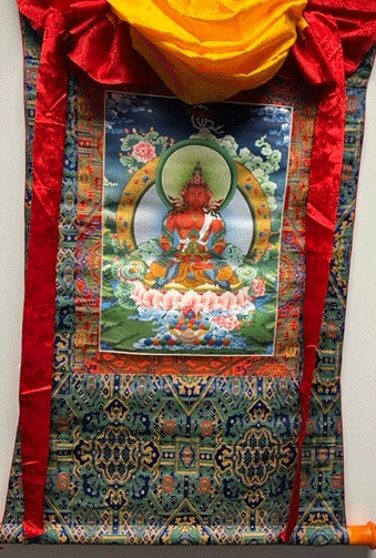 AMITAYUS ART QUALITY PRINT THANGKA SMALL