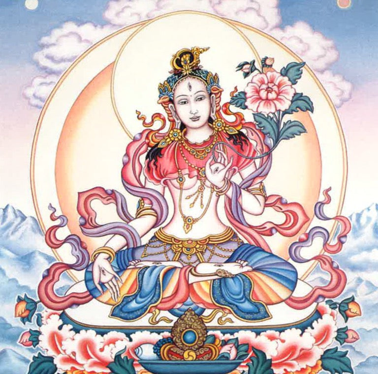White Tara Card