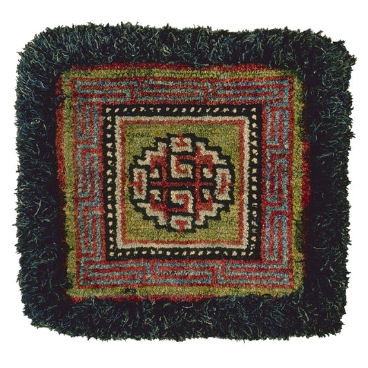 ANTIQUE WANGDEN RUGS MEDITATION MANDALA #089