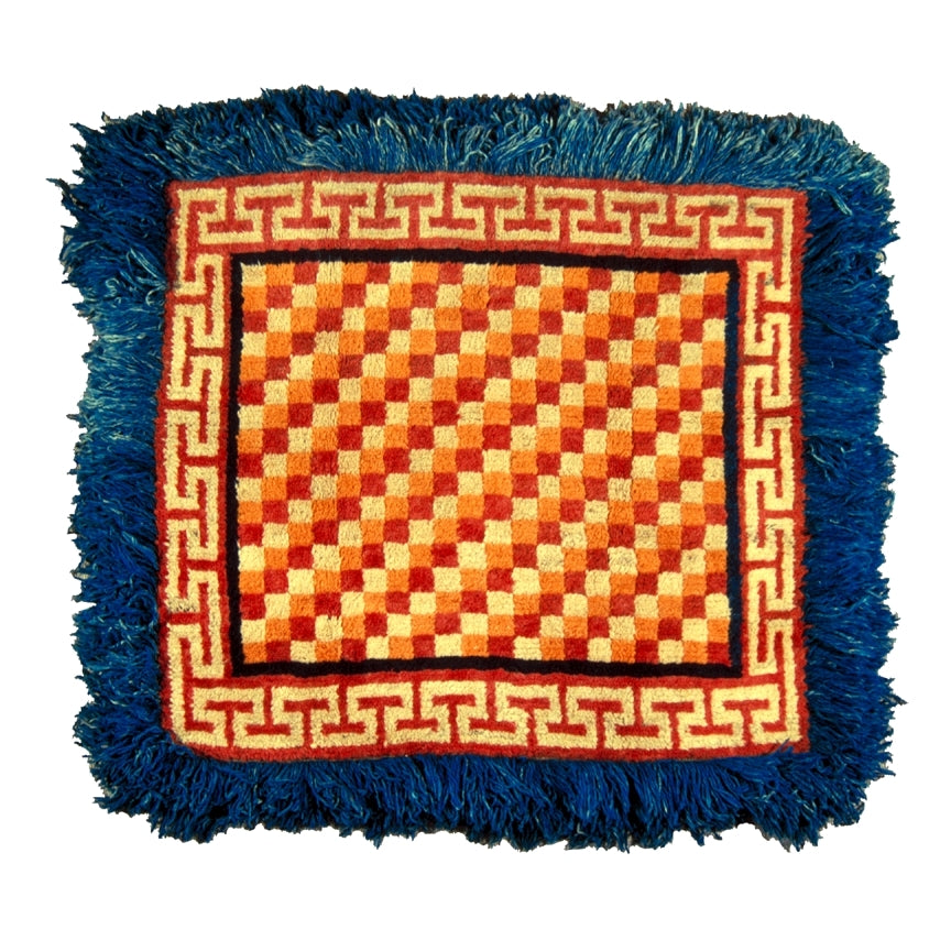 ANTIQUE WANGDEN RUGS MEDITATION CHECKERBOARD #185