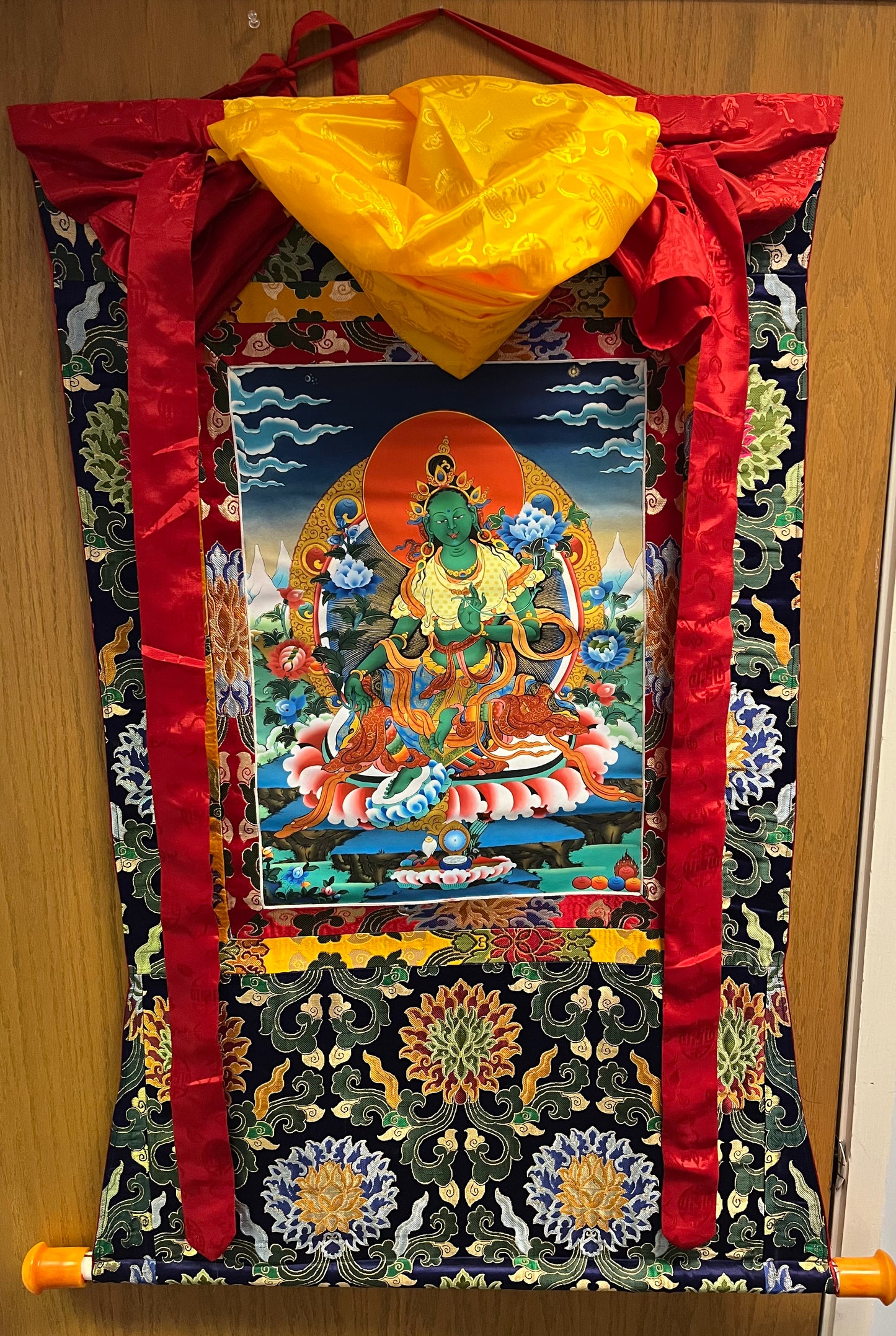 Cittamani Tara Print Thangka