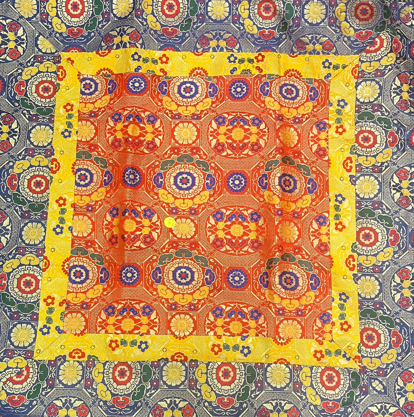 Brocade Table Cloth for Altar 28x28"