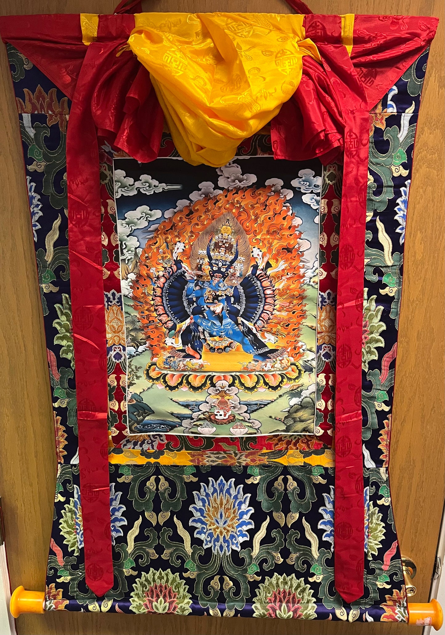 YAMANTAKA PRINTED THANGKA LARGE