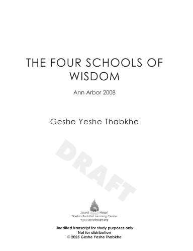Four Schools of Wisdom