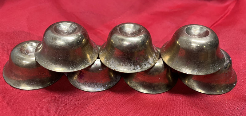 OFFERING BOWL SET VERY SMALL BRASS